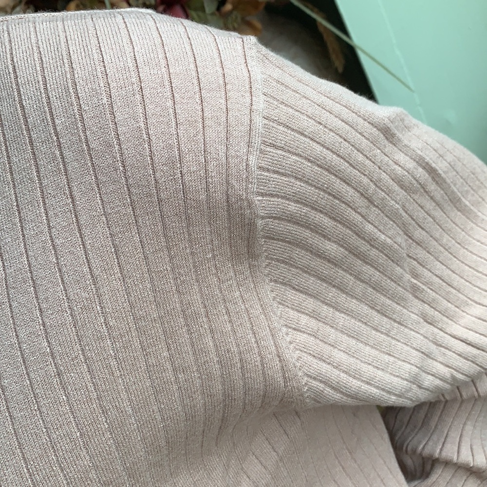 Loft Plus Stripped Ribbed Sweater - Picture 6 of 8